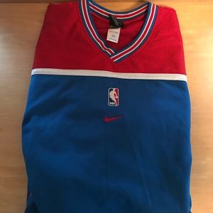 NBA warm up long sleeve